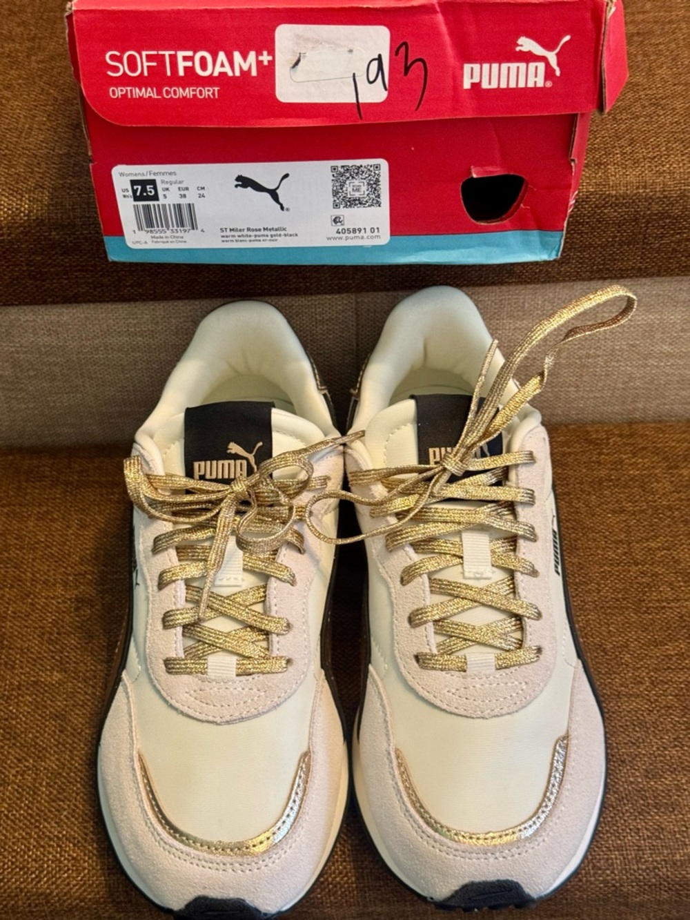 Puma ST Miler Rose Metallic Sneakers ✨ Women’s Size 7.5 | New With Tags & Box - Picture 2 of 15